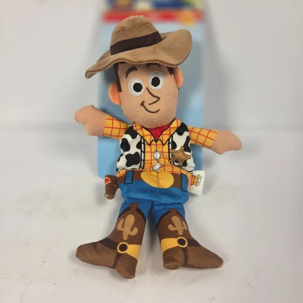 Disney Pixar Toy Story Woody Plush Squeaky Dog Toy 9 Inch Cowboy Pet Toy New